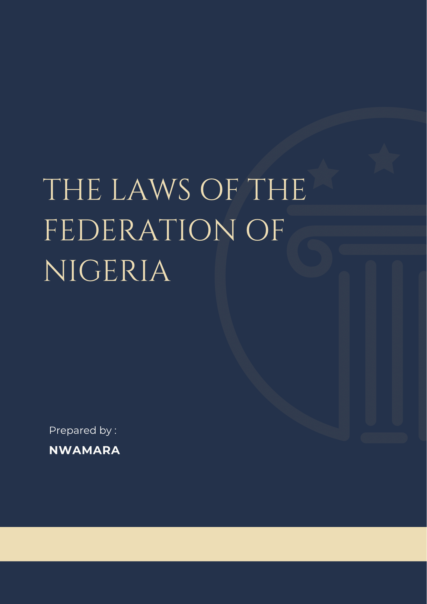 The Laws of the Federation of Nigeria